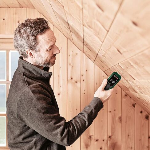 مقياس الرطوبة من Bosch UniversalHumid (نتائج دقيقة بفضل اختيار المجموعة الخشبية وإشارة المرور LED لسهولة التفسير) in Saudi Arabia