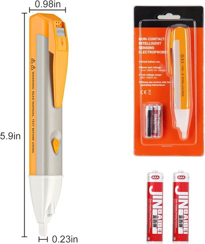 جهاز اختبار الجهد الكهربي، جهاز كشف الجهد الكهربائي غير المتصل، قلم اختبار كهربائي، جهاز كشف نقاط انقطاع الأسلاك in Kuwait