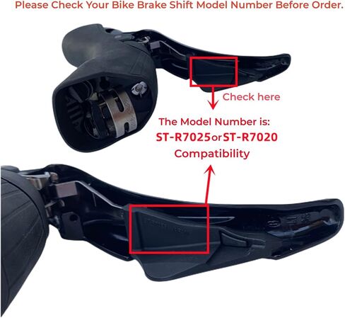 STI Bike Grips Lever Hoods Compatible with Shimano Ultegra 105 ST-R7025/ST-R7020 Shift Cover,Pair of Brake Grips Hoods,Bicycle Brake Grips Cover,Multicolored/One Size in Saudi Arabia