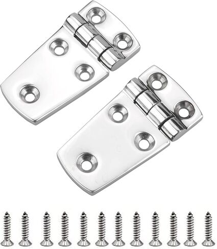 مفصلة باب قصيرة للقارب الشوكي شديدة التحمل من الفولاذ المقاوم للصدأ 316 درجة بحرية 3 بوصة × 1-1/2 بوصة زوج من 2 in Kuwait