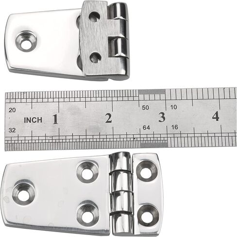 مفصلة باب قصيرة للقارب الشوكي شديدة التحمل من الفولاذ المقاوم للصدأ 316 درجة بحرية 3 بوصة × 1-1/2 بوصة زوج من 2 in Kuwait