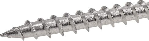 48621 Wood Screws, #9 x 2", Premium Stainless Marine Screws, Rust Resistant , Stainless Steel, 1lb Box, 126 pcs in Saudi Arabia