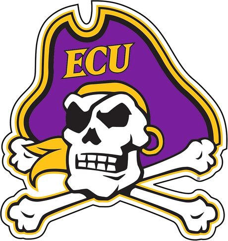 مغناطيس قراصنة شرق كارولينا (مغناطيس ECU PIRATE MAN (3"،4"،6"،12")، 12 بوصة) in Saudi Arabia