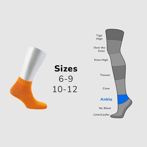 Cosyfeel® جوارب الكاحل النسائية الفضفاضة لمرضى السكري 4 أزواج من مادة الخيزران الناعمة المتينة مع مقدمة غير ملحومة in Kuwait