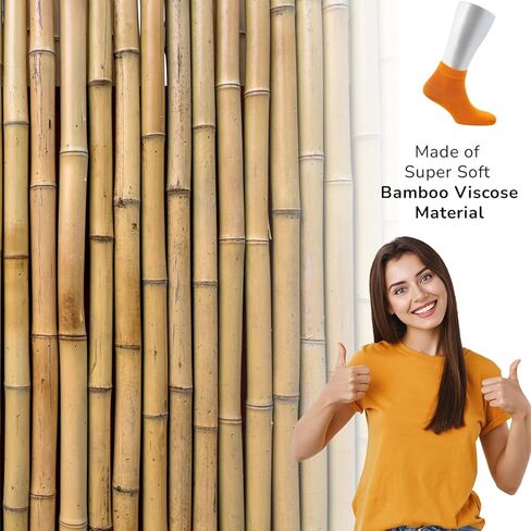 Cosyfeel® جوارب الكاحل النسائية الفضفاضة لمرضى السكري 4 أزواج من مادة الخيزران الناعمة المتينة مع مقدمة غير ملحومة in Kuwait