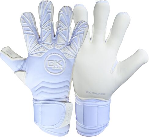 GK Saver Bravo Series Football Goalkeeper Goalie Gloves| Anti-Slip Palms| Savefingers Technology|Goalkeeping Soccer Gloves Size 6 to 11 in Saudi Arabia