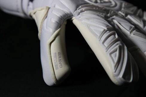GK Saver Bravo Series Football Goalkeeper Goalie Gloves| Anti-Slip Palms| Savefingers Technology|Goalkeeping Soccer Gloves Size 6 to 11 in Saudi Arabia