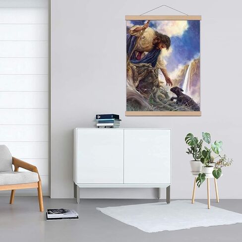 Wall Art Jesus Canvas Decor: Jesus Posters Wall Art - Christian Art Pictures Wall Decor - Religious Paintings Wall Art for Living Room Decor in Saudi Arabia