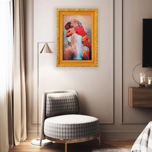 Wall Art Jesus Canvas Decor: Jesus Posters Wall Art - Christian Art Pictures Wall Decor - Religious Paintings Wall Art for Living Room Decor in Saudi Arabia