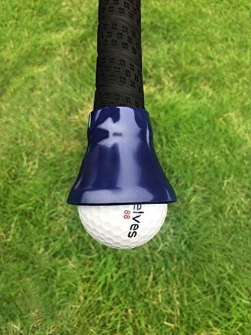 ELVES Golf Ball Pick-up Suction Cup Sticks on Putter，Putter Ball Pick up,Golf Ball Retriever for Putter Grips,Golf Ball Grabber Suction Cup Pick Up Back Saver Put On Putter Grip-Rubber in Saudi Arabia