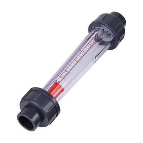 Rotameter, Flow Meter Water Flow Meter Plastic Tube Type 25-250L/H Instantaneous Water Flow Meter Flowmeter