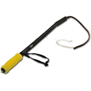 Dean and Tyler Professional Agitation Whip - Leather Handle - Pro Pick,Black