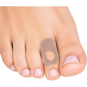 Steins Adhesive Felt Corn Pads, Corn Protector Cushion, Alleviates Shoe Friction & Pressure, W-7, 1/16", 500Count, Tan in Kuwait