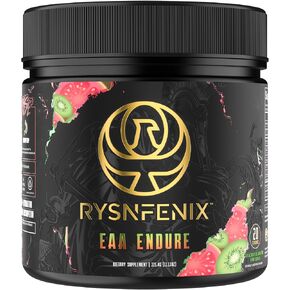EAA Endure - 11g EAA + BCAA with Astragin & Black Pepper Extract for Enhanced Amino Acid Absorption & Aquamin Electrolytes for Hydration | 25 Servings (Kiwi Guava)