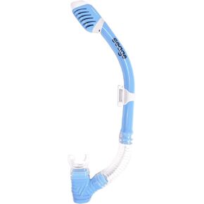 Seago Kids Dry Top Snorkel Tube Comfortable Mouthpiece One-Way Purge Valve for Pool Open Water Scuba Lap Swimming Swimmer Training Diving Snorkeling