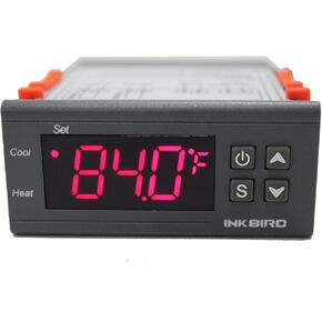 Inkbird ITC-1000F 2 Stage Temperature Controller Cooling and Heating Modes Celsius and Fahrenheit