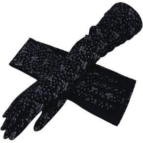 Women Driving Gloves Summer UV Sun Protection Gloves Non-Slip Touchscreen Sunblock Long Elbow Gloves for Cycling Riding