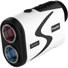 Golf Rangefinder, 6X Rechargeable Laser Range Finder 1000 Yards with Slope Adjustment, Flag Seeker with Vibration and Fast Focus System, Continuous Scan Support, Help You Choose The Right Club