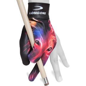 Longoni Billiard Pool Cue Glove Fancy Animal Collection 1 for Left Hand