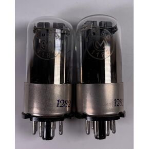 Matched Pair MELZ 6N8S / METAL BASE AND HOLE PLATE 6SN7 1578