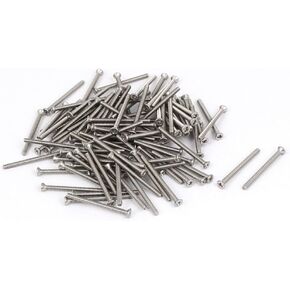 uxcell M2x25mm Stainless Steel Phillips Flat Countersunk Head Screws 100pcs