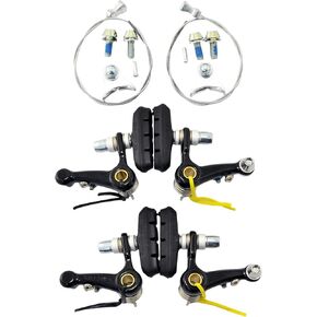 Dia Compe DC980 Cyclocross Cantilever Brake Set (Front & Rear), Black, DP2421