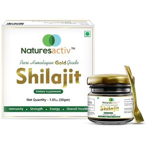 Pure Himalayan Shilajit Resin High Potency Gold Grade for Men & Women | 1.05 Oz (30g) Dietary Supplement with 85+ Trace Minerals, 70% Fulvic Acid - Energy Boost & Immune Support for Lab Test Report