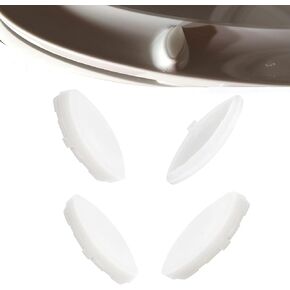 Toilet Seat Bumper for Kohler 1133070 1236365 Replacement Parts Set of 4
