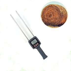 𝐔𝐩𝐠𝐫𝐚𝐝𝐞 TK100, TK100H Portable Hay Moisture Mete,Precision Hay Moisture Meter with long probe,Easy measurement of hay, Grass etc hay moisture, Preventing Spoilage and Mold,10 Years warranty