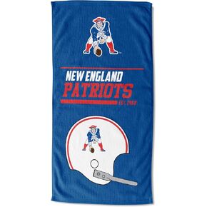 Northwest NFL New England Patriots Beach Towel, 30" x 60", 40 Yard Dash Legacy