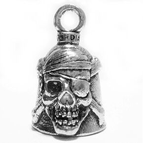Guardian Bell Pirate Skull and Cross Bones