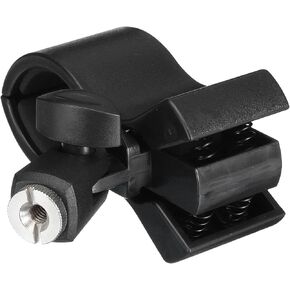 MECCANIXITY Microphone Holder O.D 32mm - 60mm Metal Interface Mic Holder Clip with 3/8 Metal Adapter for Small Mic Black 1 Pcs