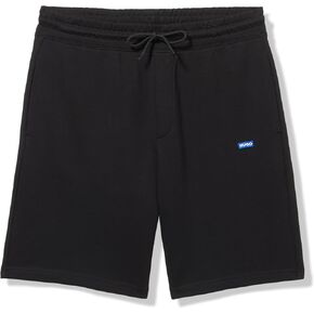 HUGO Men's Block Letter Cotton Sweatpant Joggers