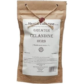 Health Embassy Greater Celandine Herb | Chelidonium Majus L | 100% Natural (50g)
