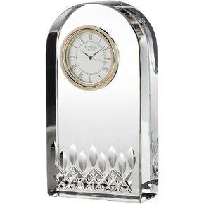 Waterford Lismore Essence Clock, 5.4", Clear