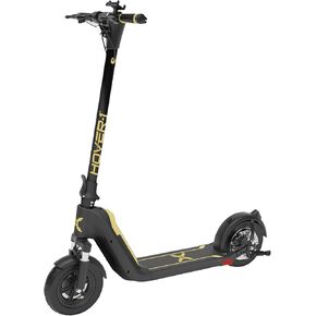 Hover-1 Helios Electric Folding Scooter, 18 MPH Top Speed, 24 Mile Range, 500 Watts Max Power, 10" Pneumatic Tires, Rear Disc Brakes, and Dual Front Suspension