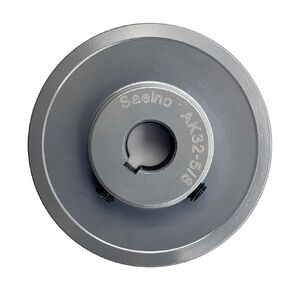 AK32-5/8 Single Groove Fixed Bore V Belt Pulley,3.25 inch Outside Dia,5/8 inch Bore,V Belt Sheave Cast Iron for A AX 3L 4L V-Belts