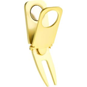 PATIKIL Magnetic Golf Divot Repair Tool, 3 in 1 Golf Divot Tool Multifunctional Magnetic Holder for Golf Golfing Accessories Gift