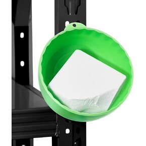 Gym Chalk Bowl Container Magnetic Chalk Holder Weightlifting Workout Gym Multi Position Chalk Bowl for Gym Accessory