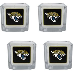 Siskiyou Sports NFL Jacksonville Jaguars Scented Candles, 4 pk One Size, Team Colors