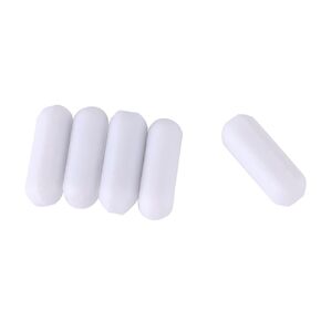 5Pcs Type-C Stir Bars,5 * 15mm Magnetic PTFE Stir Bar,Lab Mixing Blending Equipment,High Temperature and Resistance,Low Temperature Resistance,No Adhesiveness,for Magnetic Mixer