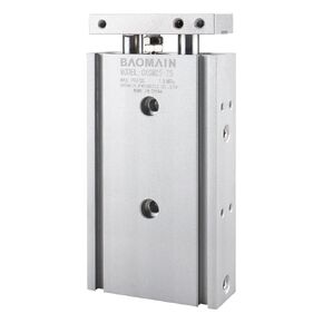 Baomain CXSM25-75 Slide Bearing 1" Bore 3" Stroke Dual Rod