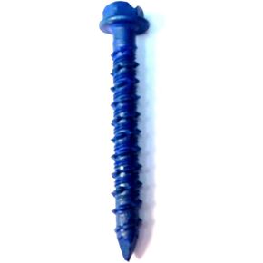 Red Head HW4-134 Hex Washer Head 1/4" by 1-3/4" Tapcon Anchor US Made, Miami-Dade Compliant (100 per Box)