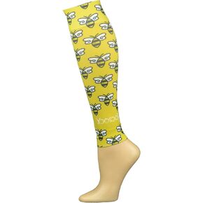 Bees Performance Liner Socks Moisture Wicking Protection for Field Hockey Soccer Ski Horseback Riding, Small (Youth)