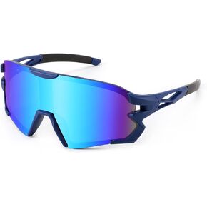 نظارات شمسية من Karsaer Vision لركوب الدراجات للشباب والبالغين والمراهقين والأطفال من سن 8 إلى 14 عامًا للنساء والرجال ورياضة البيسبول وصيد الأسماك والجري in Kuwait