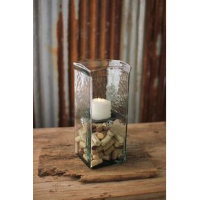 Kalalou CV2212 Candle Hurricane, Clear