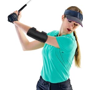 Swing Training Aid Elbow, Swing Trainer, Straight Arm Training Aid with TIK-Tok Sound Notifications, Posture Correction Brace of Swing for Beginners Training