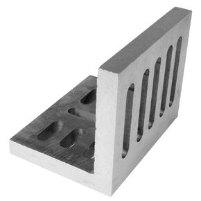 HHIP 3402-0209 8" x 6" x 5" Slotted Angle Plate, Opened