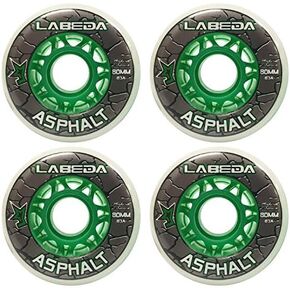 LABEDA WHEELS Inline Roller Hockey GRIPPER ASPHALT OUTDOOR WHITE (72)