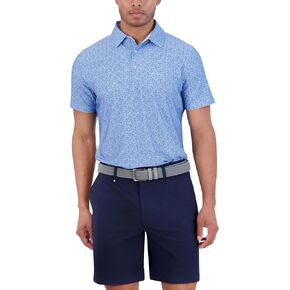 قميص بولو رجالي بأكمام قصيرة ومطبوع بتقنية Tech Sports Fit من Ben Sherman